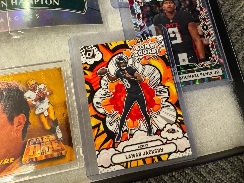 13 FOOTBALL NFL GREATS SPORT PLAYER CARDS BRETT FAVRE, JERRY RICE, DAN MARINO, BO JACKSON - 4