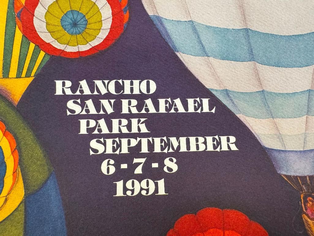 1991 THE GREAT RENO BALLOON AIR RACES PRINT - 7