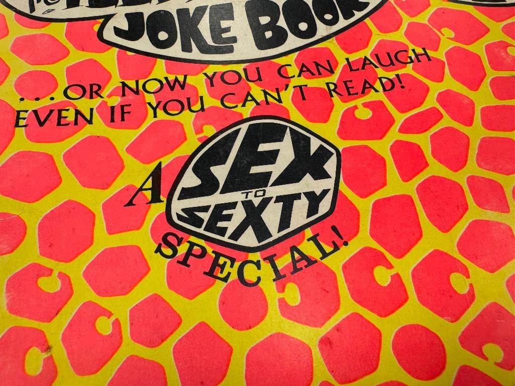 1969 " THE ILLITERATE JOKE BOOK #12 " A SEX TO SEXTY SPECIAL BY SRI PUBLISHING - 6