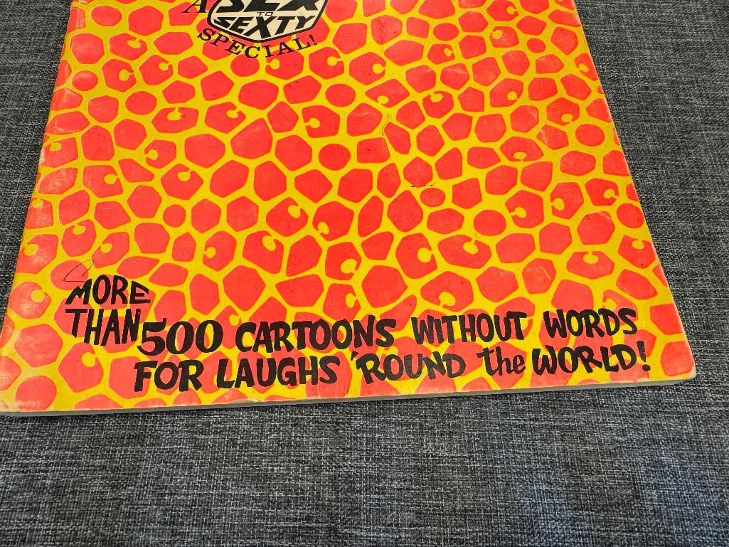 1969 " THE ILLITERATE JOKE BOOK #12 " A SEX TO SEXTY SPECIAL BY SRI PUBLISHING - 7