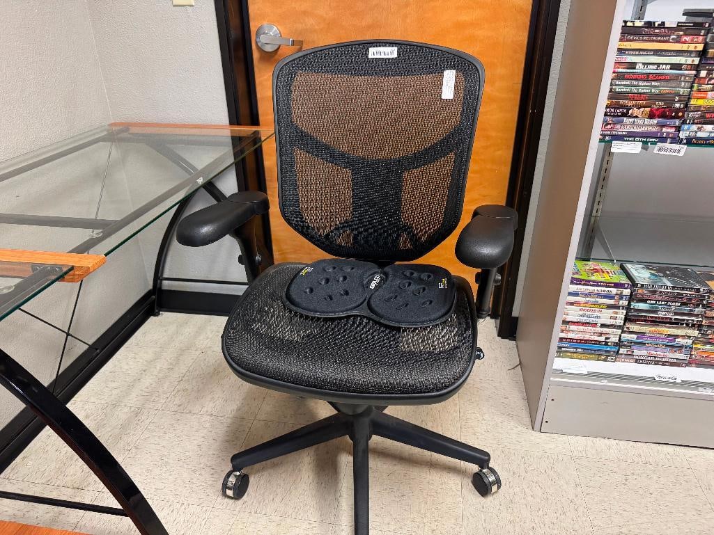 OFFICE DEPOT EXECUTIVE MESH TASK OFFICE CHAIR WITH GELCO PADDED SEAT INSERT - 2