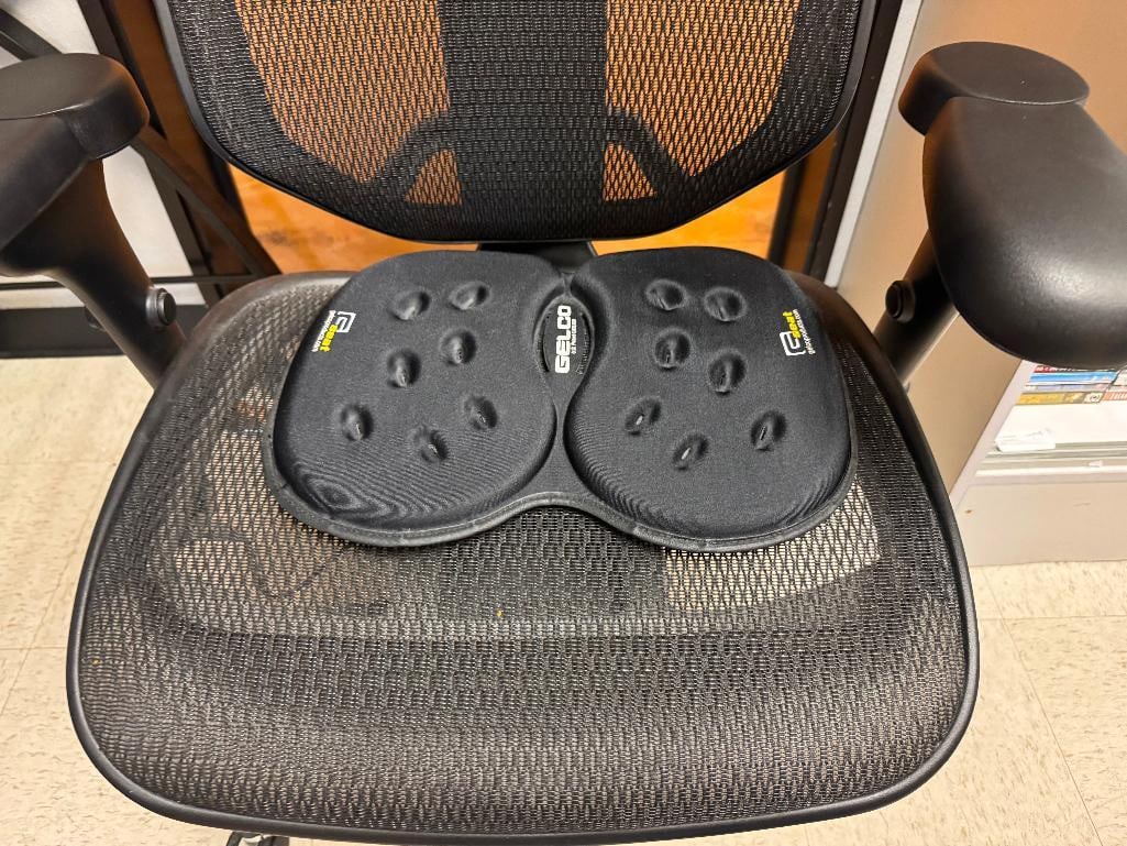 OFFICE DEPOT EXECUTIVE MESH TASK OFFICE CHAIR WITH GELCO PADDED SEAT INSERT - 5