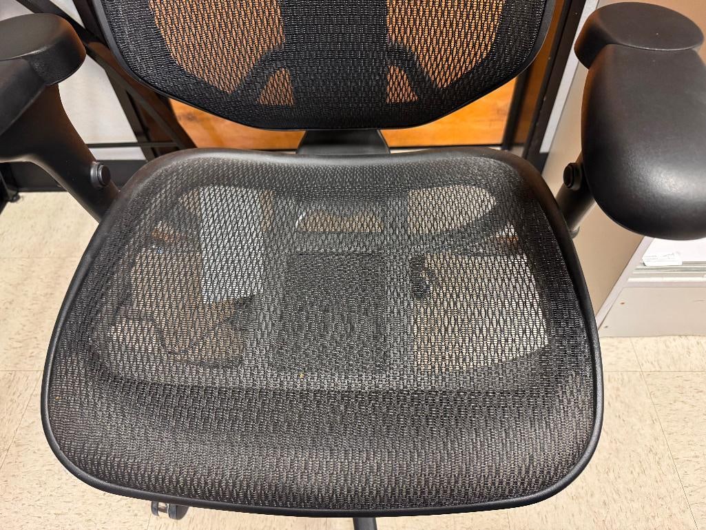 OFFICE DEPOT EXECUTIVE MESH TASK OFFICE CHAIR WITH GELCO PADDED SEAT INSERT - 6