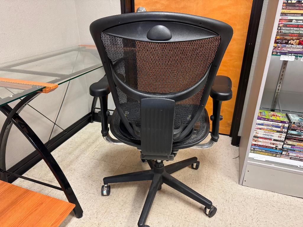 OFFICE DEPOT EXECUTIVE MESH TASK OFFICE CHAIR WITH GELCO PADDED SEAT INSERT - 7
