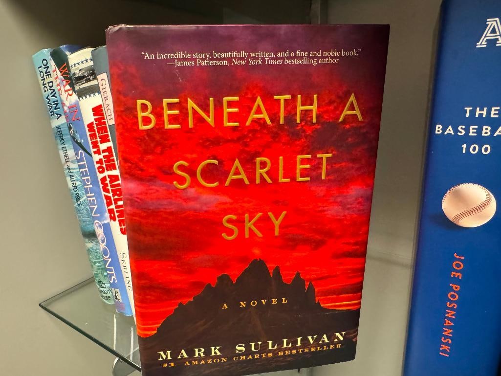 SEVEN COLLECTIBLE HARD COVER BOOKS INCLUDING " THE BASEBALL 100 " AND " STRANGERS AT THE GATE " - 6