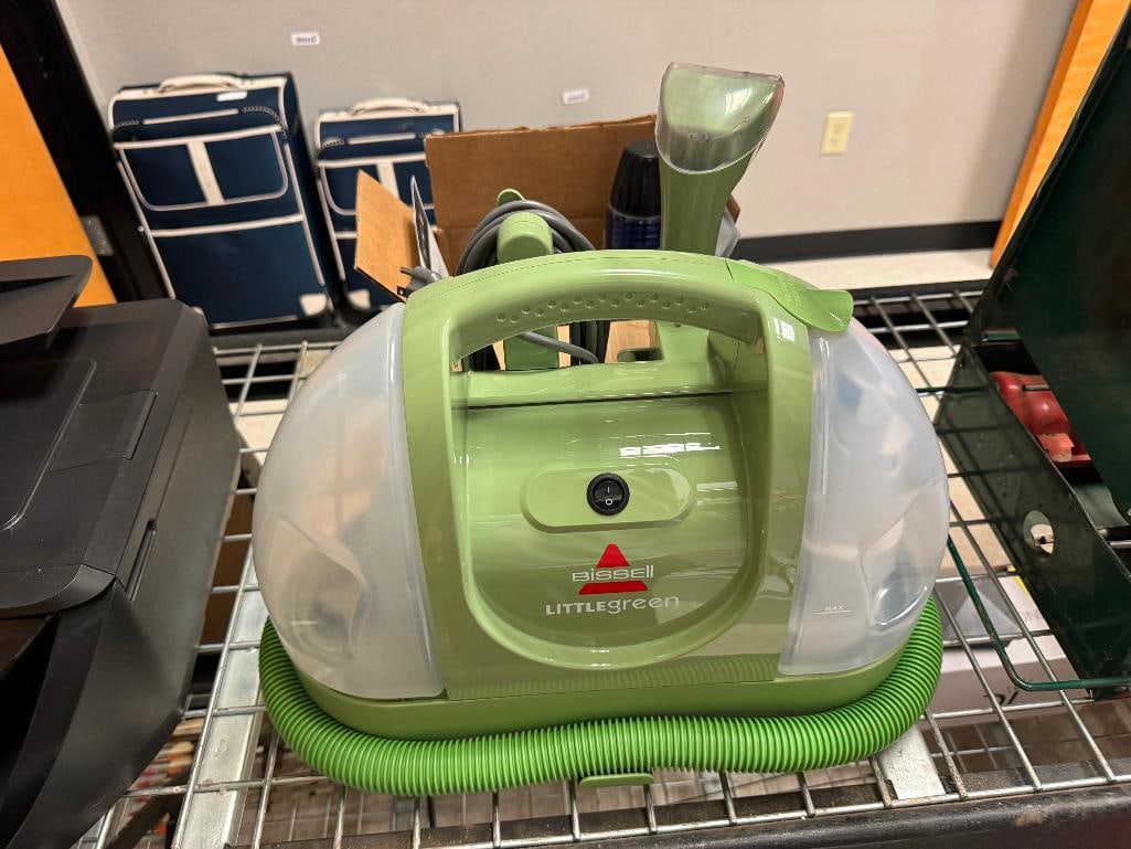BISSELL LITTLEGREEN MULTI-PURPOSE CARPET AND UPHOLSTERY CLEANER MODEL 1400B - 2