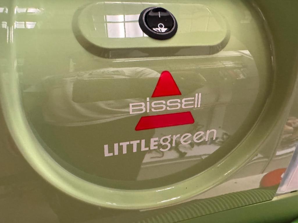 BISSELL LITTLEGREEN MULTI-PURPOSE CARPET AND UPHOLSTERY CLEANER MODEL 1400B - 3