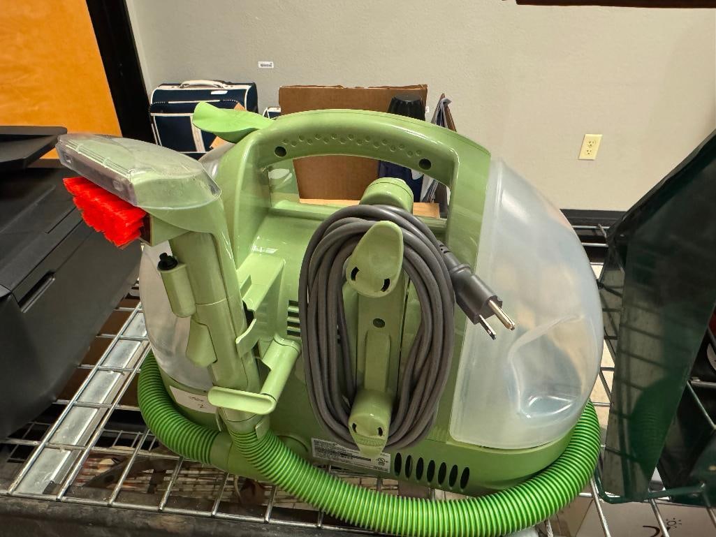 BISSELL LITTLEGREEN MULTI-PURPOSE CARPET AND UPHOLSTERY CLEANER MODEL 1400B - 7