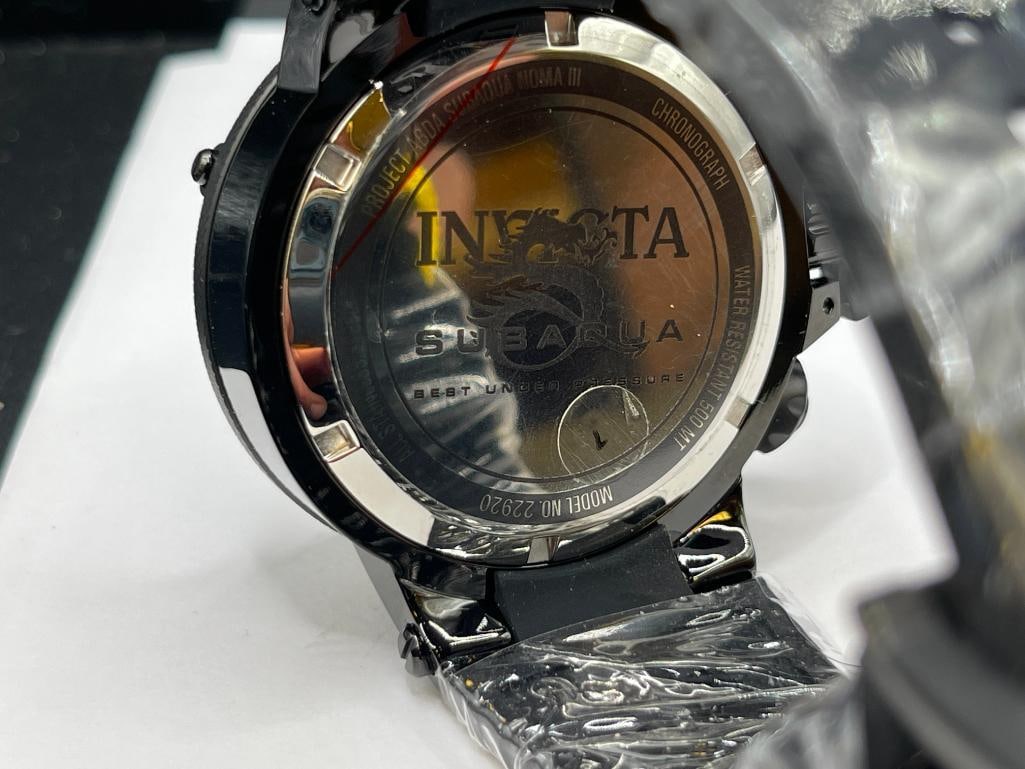 NEW WITH TAGS INVICTA MEN'S SUBAQUA NOMA III CHRONOGRAPH WRISTWATCH MODEL NO. 22920 - 6