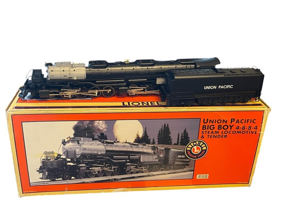 LIONEL UNION PACIFIC 4-8-8-4 BIG BOY STEAM LOCOMOTIVE AND TENDER O GAUGE 72-8029 (1 of 14)
