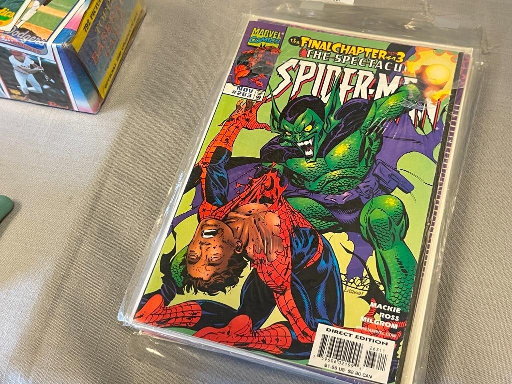 15 ASSORTED MARVEL COMIC BOOKS, MOSTLY SPIDER-MAN COMIC BOOKS - 3