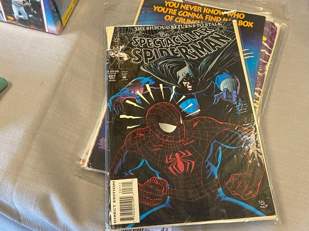 15 ASSORTED MARVEL COMIC BOOKS, MOSTLY SPIDER-MAN COMIC BOOKS - 7