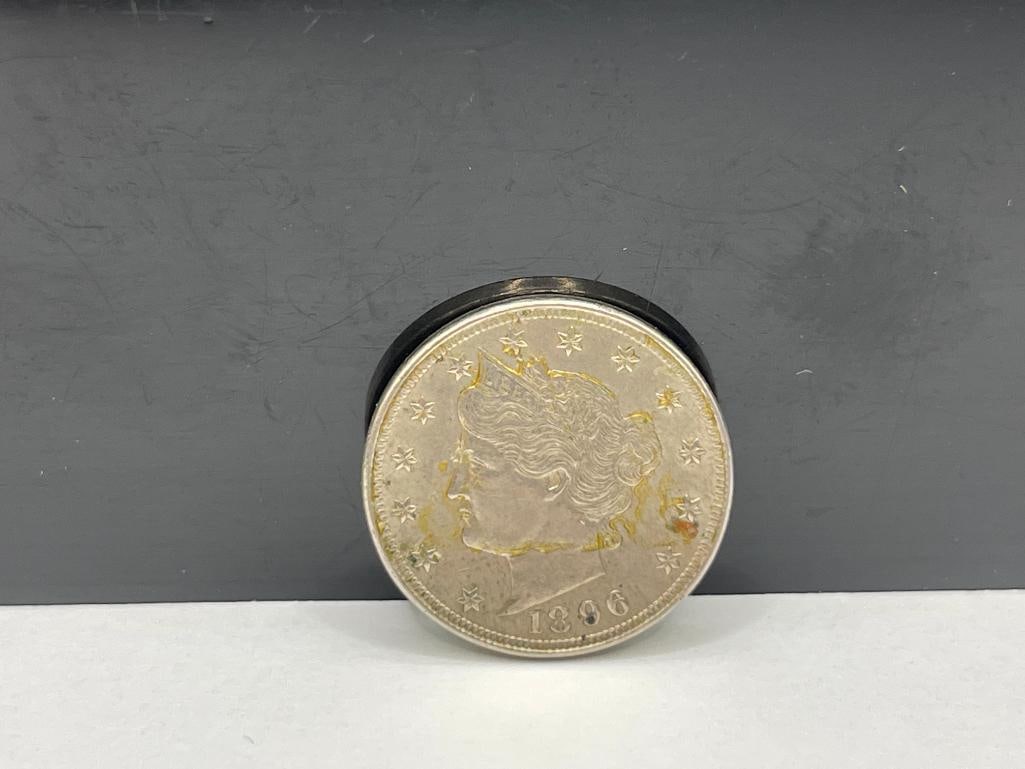 1896 U.S. LIBERTY "V" NICKEL - 2