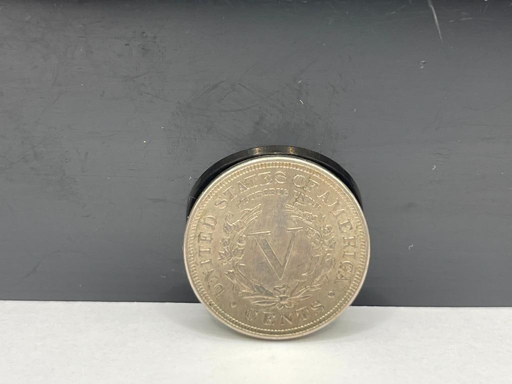 1896 U.S. LIBERTY "V" NICKEL - 5