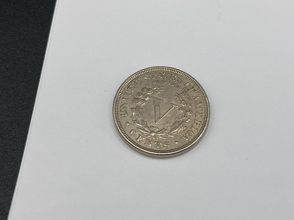 1896 U.S. LIBERTY "V" NICKEL - 7