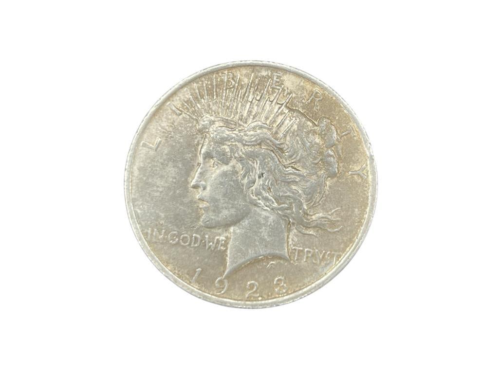 1923 U.S. PEACE SILVER DOLLAR (1 of 6)