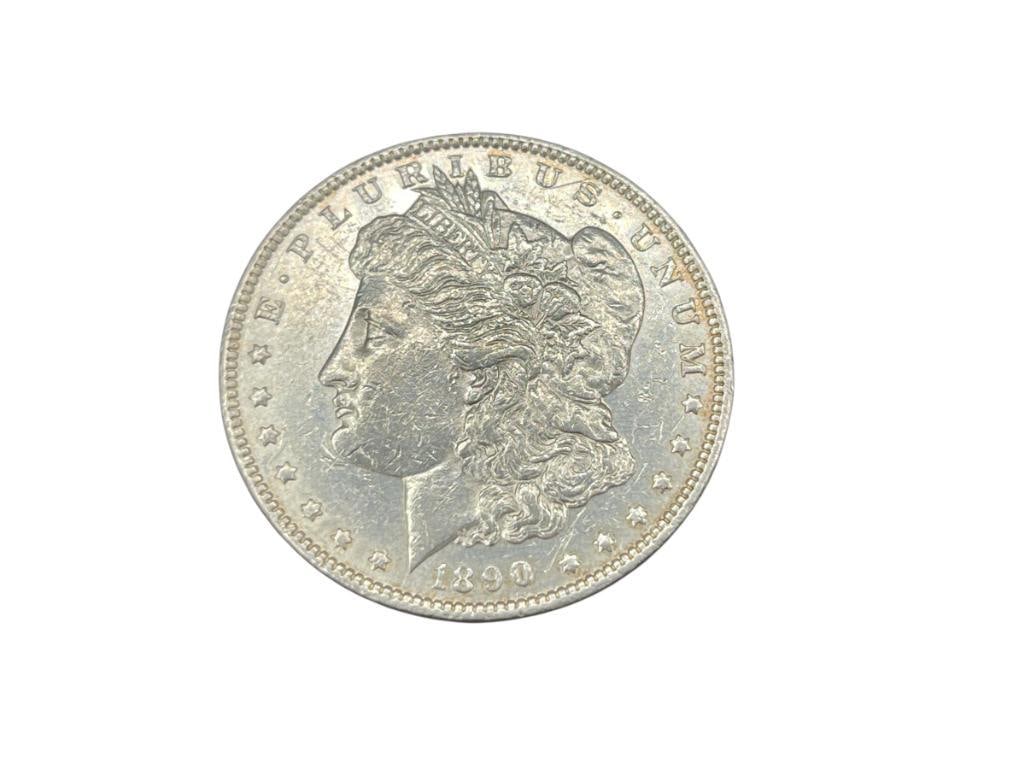 1890 U.S. MORGAN SILVER DOLLAR (1 of 6)