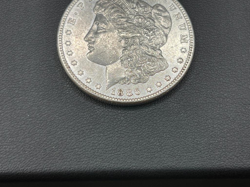 1886 U.S. MORGAN SILVER DOLLAR - 3