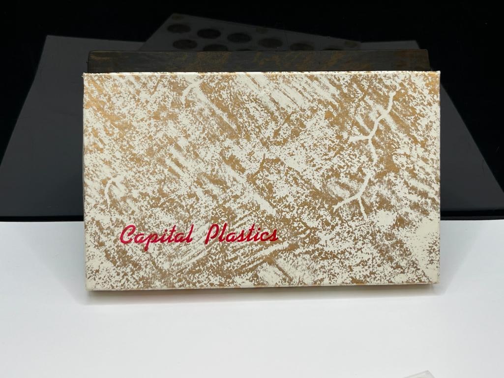 U.S. MERCURY SILVER DIMES SET FROM 1941 - 1945-S IN CAPITAL PLASTICS 436 A - 11