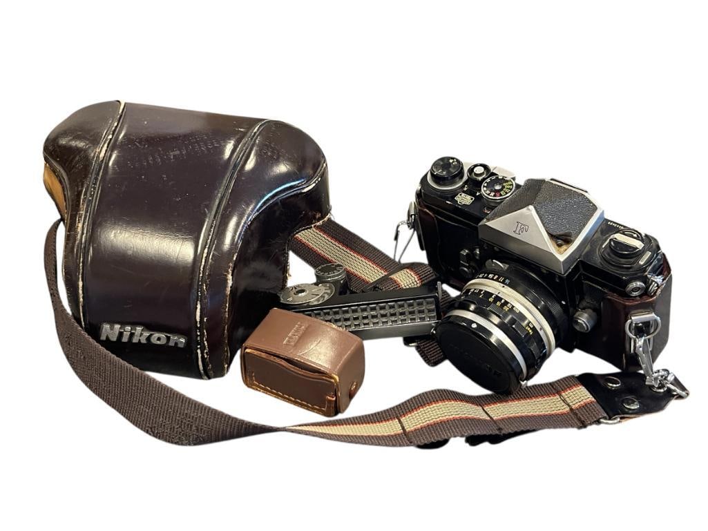 VINTAGE NIPPON KOGAKU/ NIKON F MECHANICAL 35MM FILM CAMERA SERIAL 6462428 MADE IN JAPAN (1 of 14)