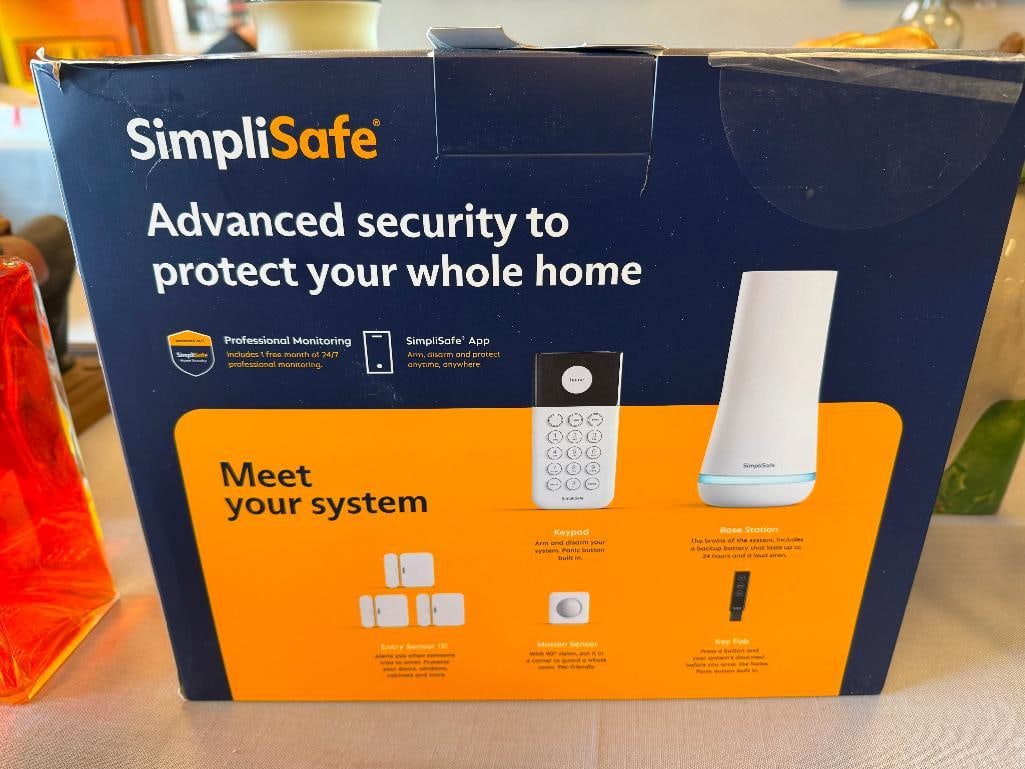 SIMPLISAFE HOME SECURITY SYSTEM 7-PIECE KIT - 7