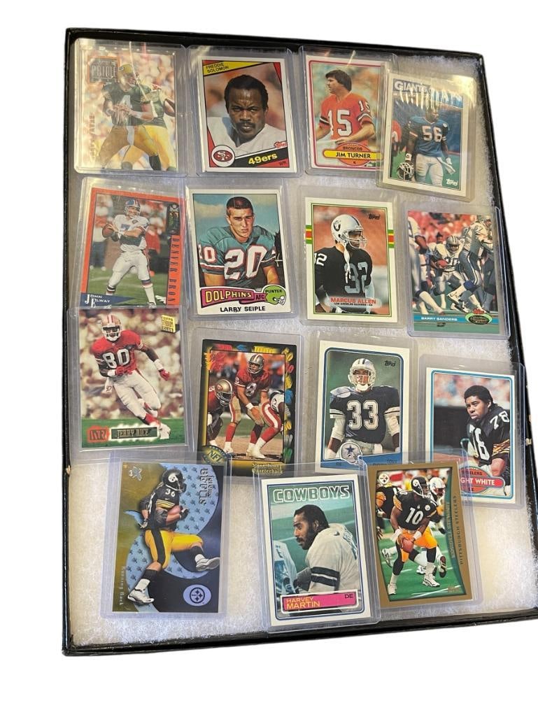 15 ASSORTED 1980'S, 1990'S, 2000'S FOOTBALL NFL SPORT PLAYER CARDS (1 of 15)