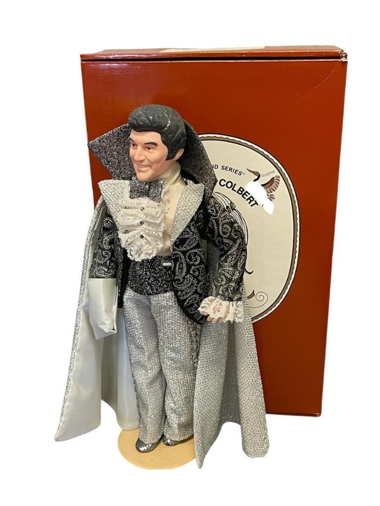 EFFANBEE LIBERACE PORCELAIN DOLL AND CLEOPATRA BY CLAUDETTE COLBERT1990/91 VINYL DOLL (1 of 11)