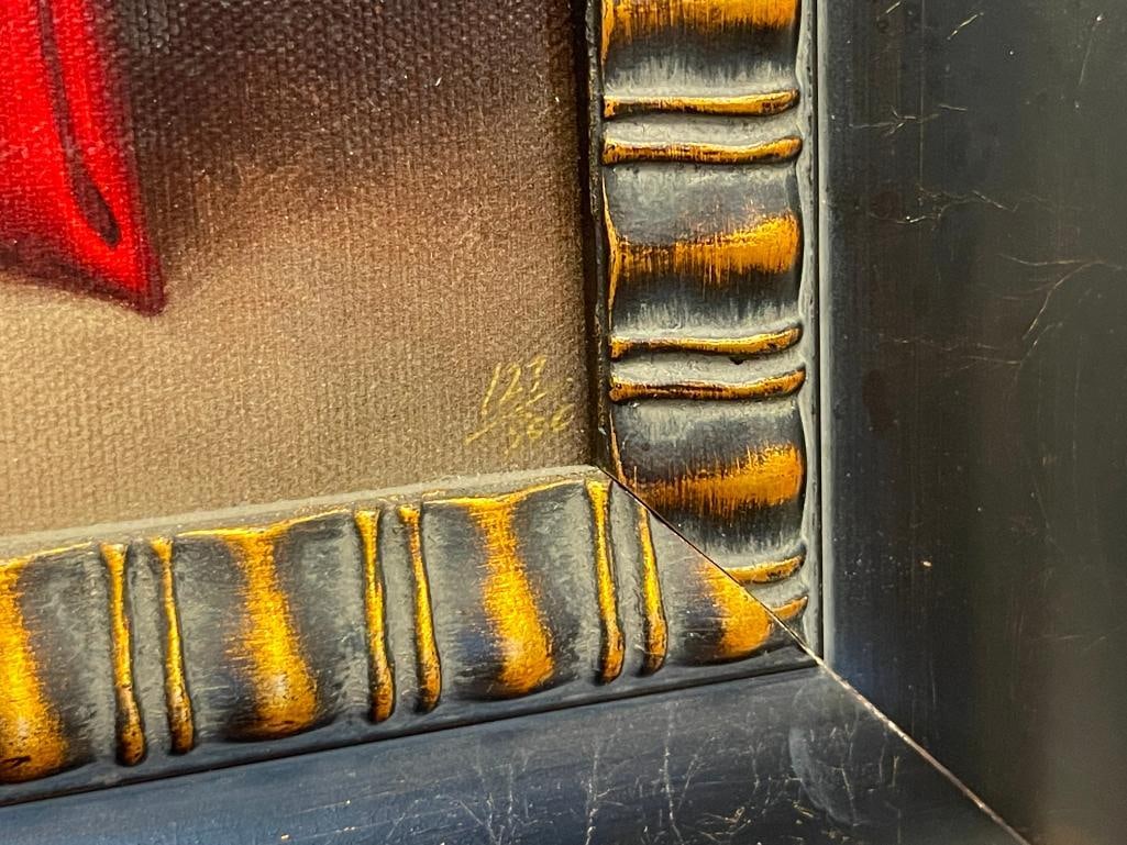 VLADIMIR KUSH METAPHORICAL REALISM LIMITED EDITION PRINT TITLED RED PURSE NO. 123/500 - 7