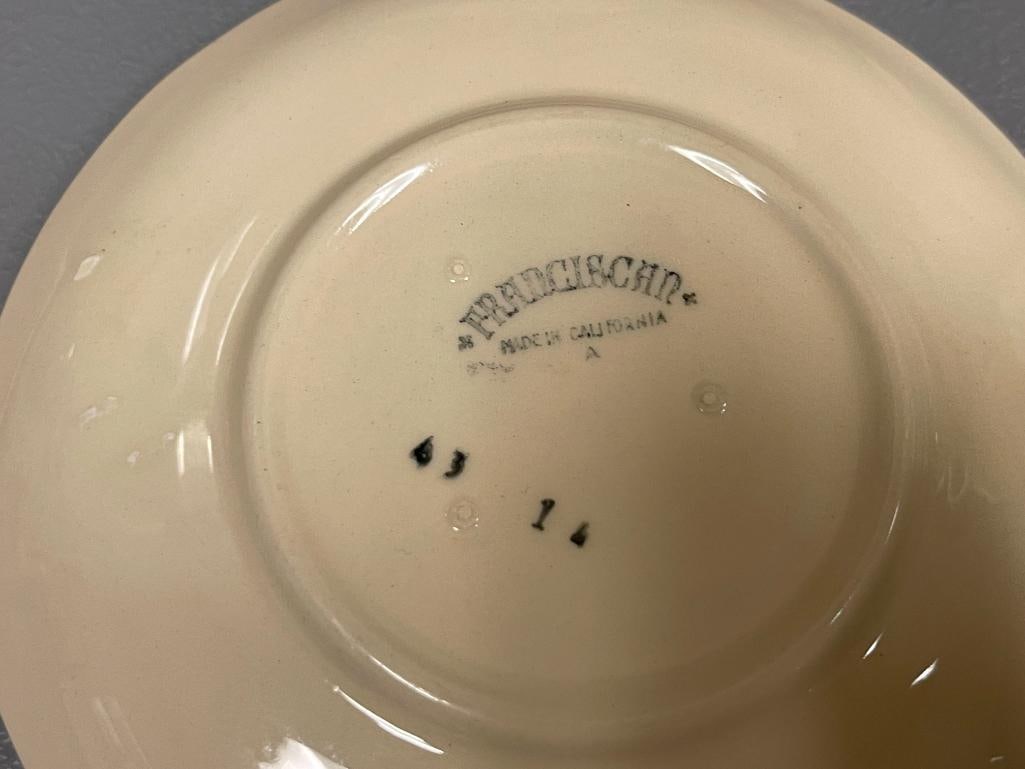 VINTAGE FRANCISCAN WARE APPLE BLOSSOM DINNERWARE - 7