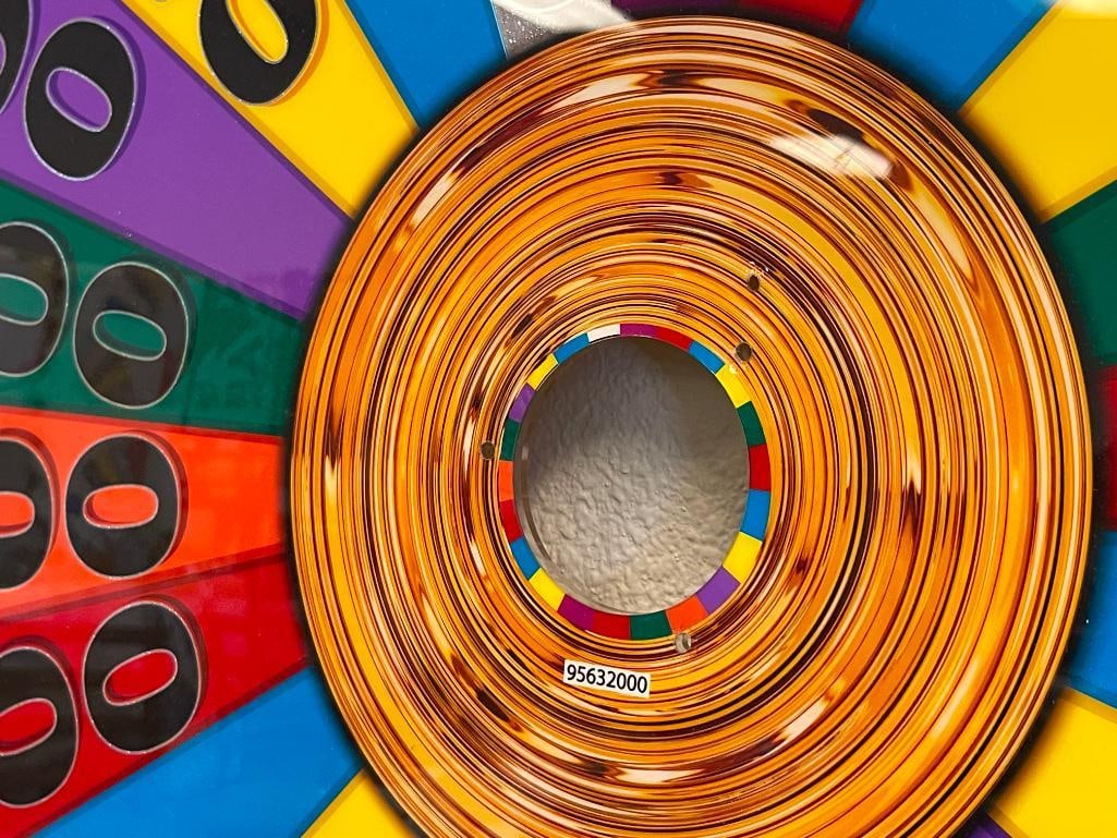 WHEEL OF FORTUNE ACRYLIC GAME WHEEL REPLICA - 4