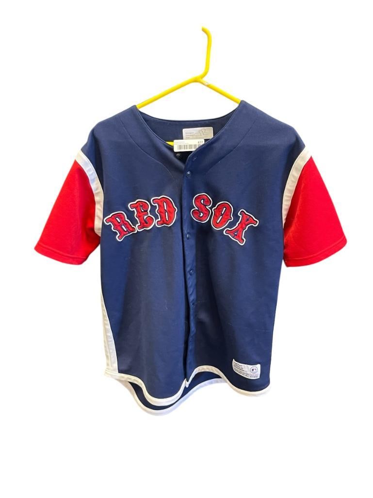 TRUE FAN SERIES BOSTON RED SOX BASEBALL JERSEY SIZE M (1 of 6)