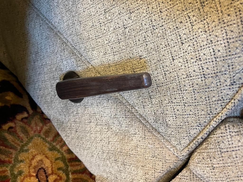 MINT GREEN PATTERNED ROCKING RECLINER - 6