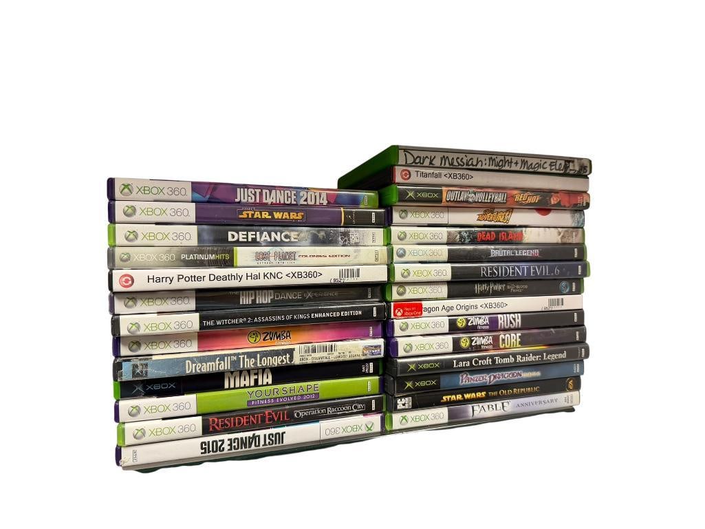 30 XBOX 360 VIDEO GAMES (1 of 8)