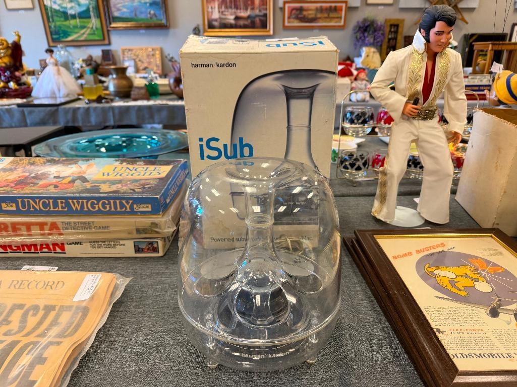 HARMON / KARDON iSUB POWERED SUBWOOFER FOR iMAC CIRCA 1999 - 2