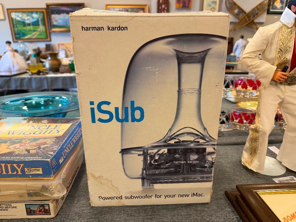HARMON / KARDON iSUB POWERED SUBWOOFER FOR iMAC CIRCA 1999 - 5