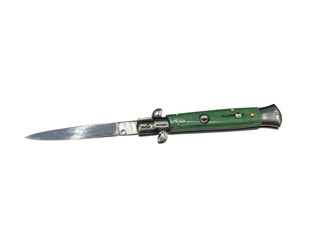 GODFATHER STILETTO ITALIAN MILANO SWITCHBLADE AUTOMATIC KNIFE (1 of 8)