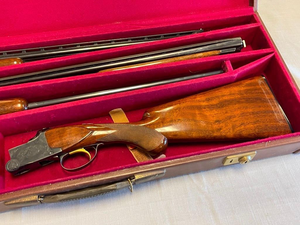 1968 BROWNING SKEET SET FEATURING 20 GAUGE, 28 GAUGE, AND .410 GAUGE INTERCHANGEABLE BARRELS (1 of 19)