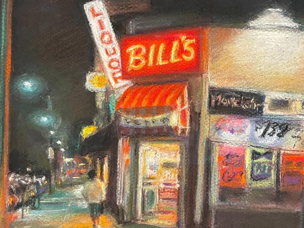 NANCY POPENOE KANSAS CITY BORN / LOS ANGELES ARTIST ORIGINAL PASTEL ON PAPER - 3