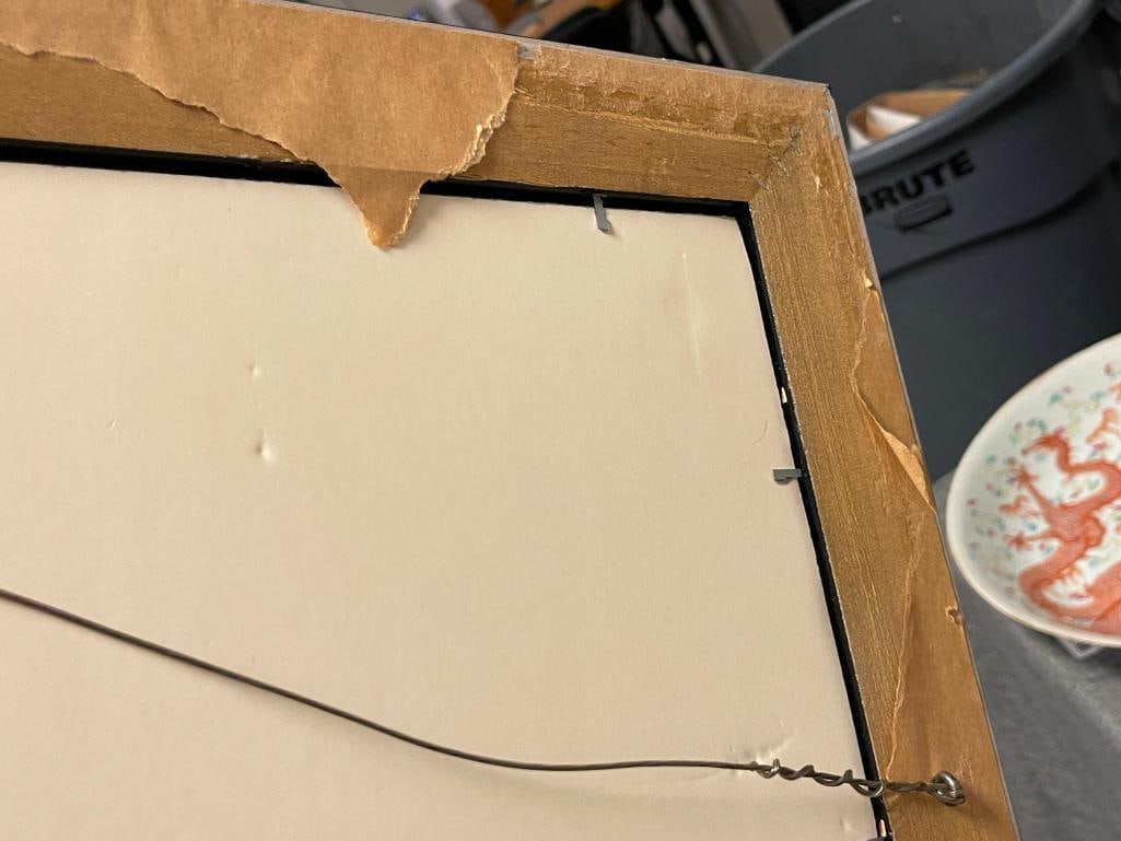 NANCY POPENOE KANSAS CITY BORN / LOS ANGELES ARTIST ORIGINAL PASTEL ON PAPER - 7