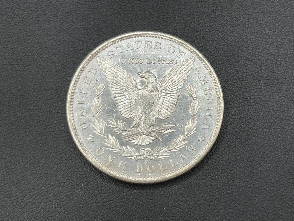 1898-S U.S. MORGAN SILVER DOLLAR BU - 4