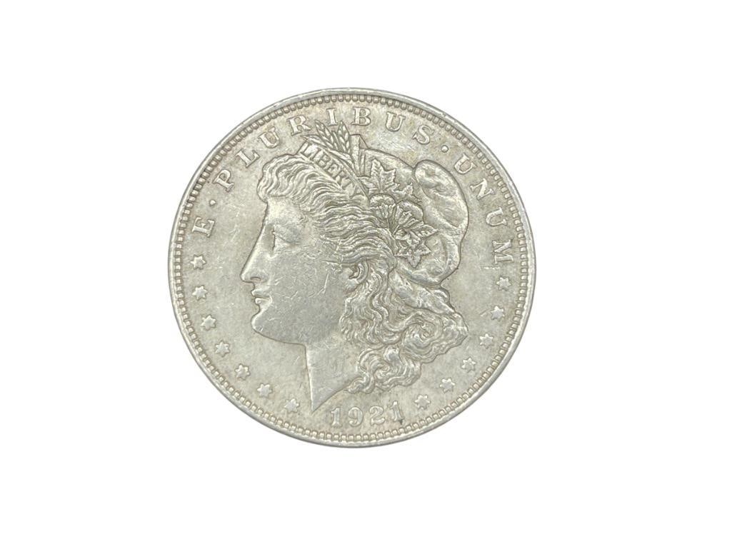 1921 U.S. MORGAN SILVER DOLLAR (1 of 6)