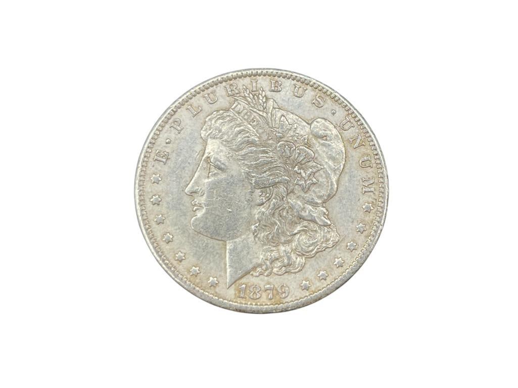 1879-S U.S. MORGAN SILVER DOLLAR (1 of 6)