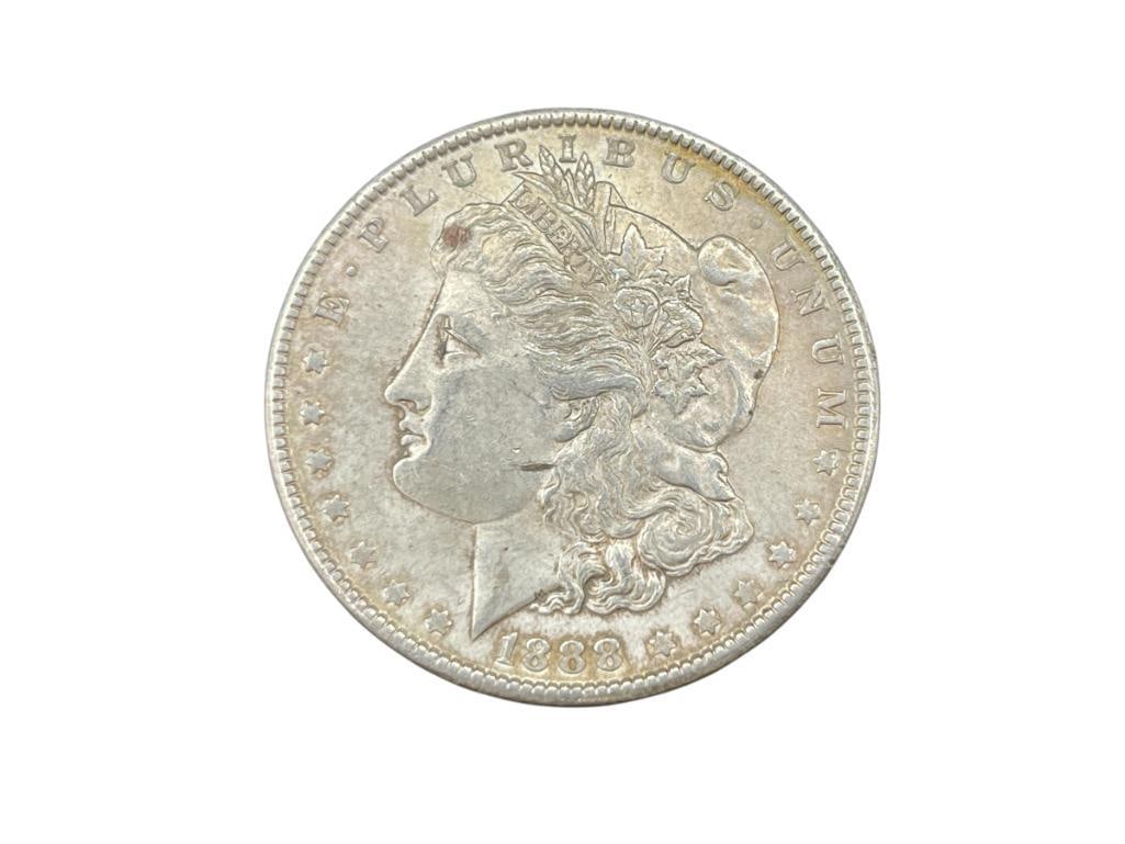 1888 U.S. MORGAN SILVER DOLLAR (1 of 6)