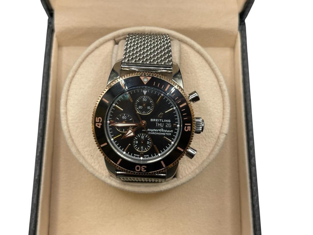 BREITLING SUPER OCEAN CHRONOMETER WRISTWATCH (1 of 14)