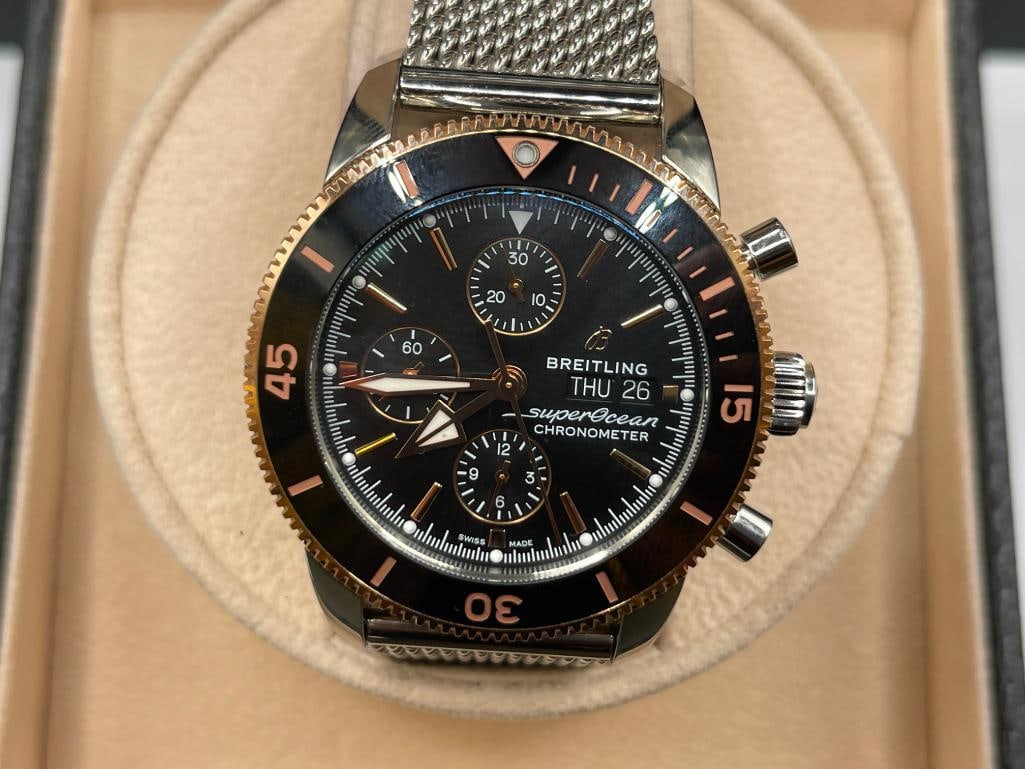 BREITLING SUPER OCEAN CHRONOMETER WRISTWATCH - 2