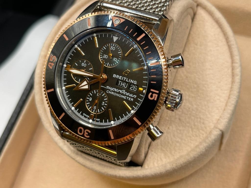 BREITLING SUPER OCEAN CHRONOMETER WRISTWATCH - 3
