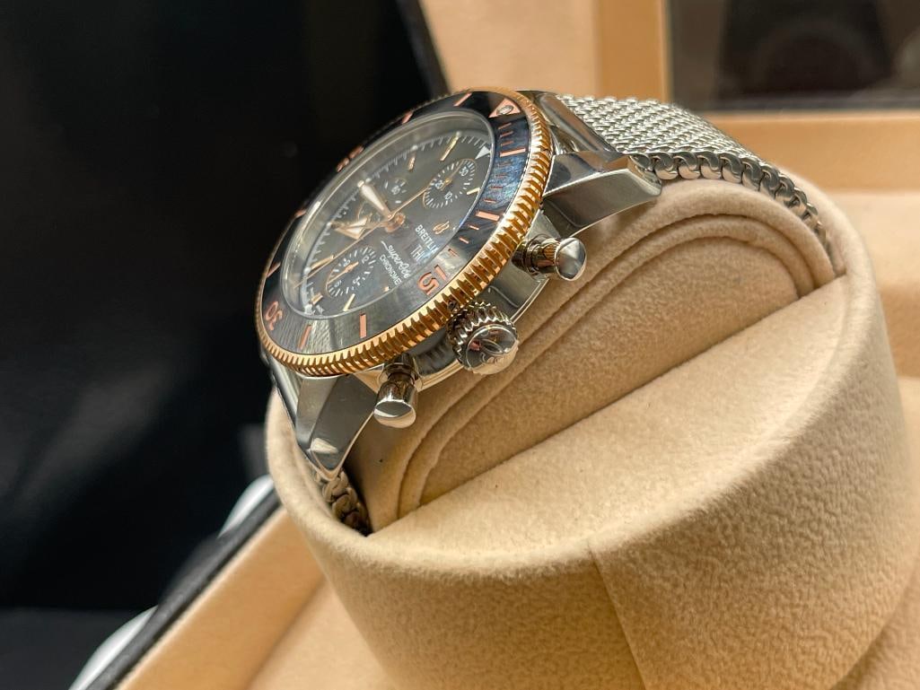 BREITLING SUPER OCEAN CHRONOMETER WRISTWATCH - 4