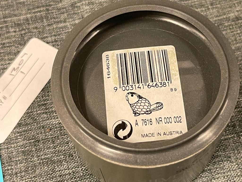 SWAROVSKI SILVER CRYSTAL FACETED BEAVER FIGURINE NO. 7616NR000002 - 5