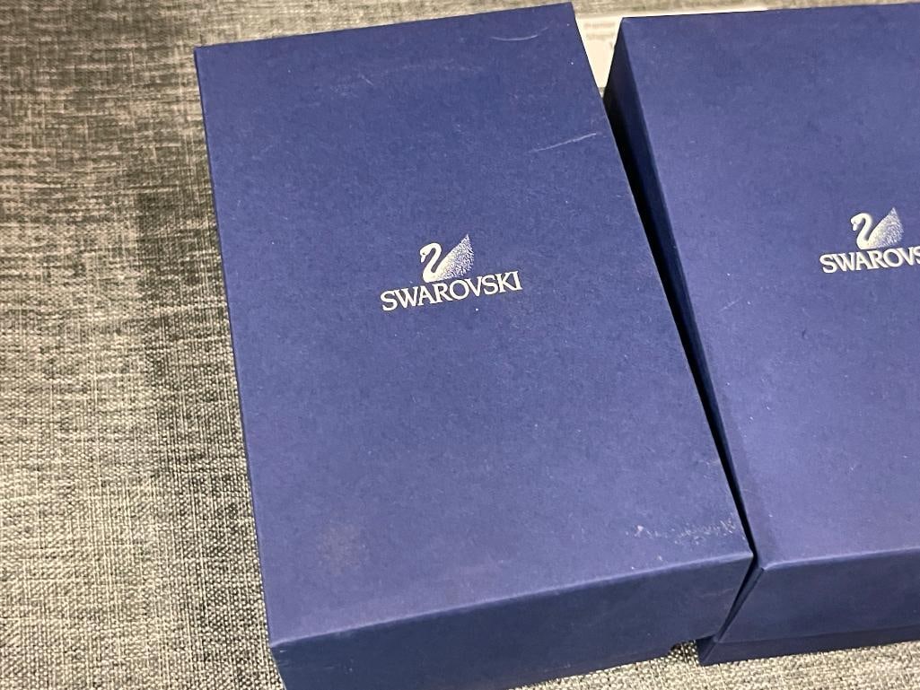 SWAROVSKI CRYSTAL SOCIETY MEMBERS RENEWAL CRYSTAL TULIPS, RED, YELLOW, AND GREEN - 7