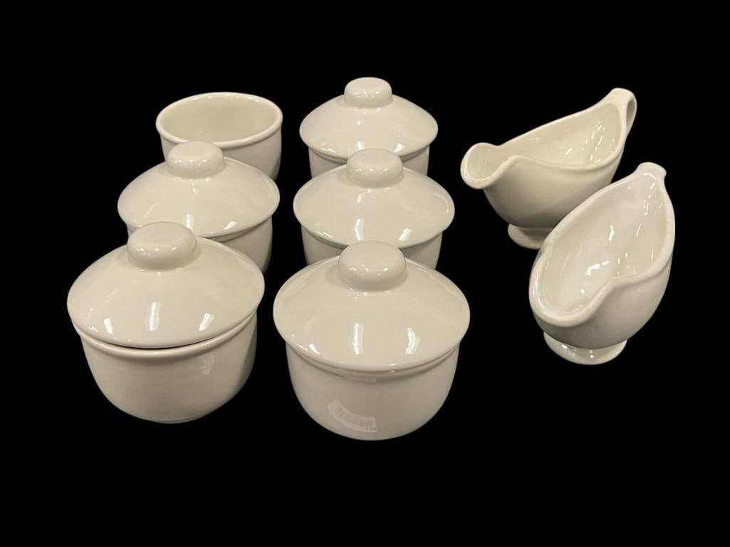 VINTAGE 1941, 1942, 1951 STERLING, USQMC, MCNICOL IRONSTONE RESTAURANT CHINA (1 of 6)